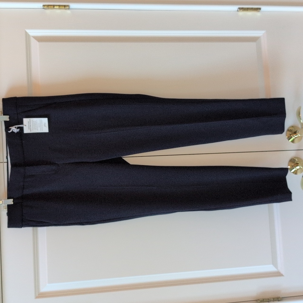 NWT 14 Tall Navy Women's J Crew Cameron Crop Pants